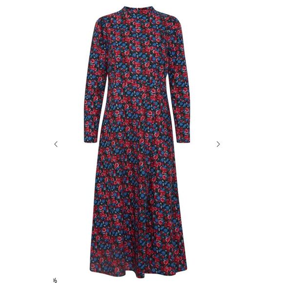 ICHI Ixranja floral dress - Picture 3 of 5